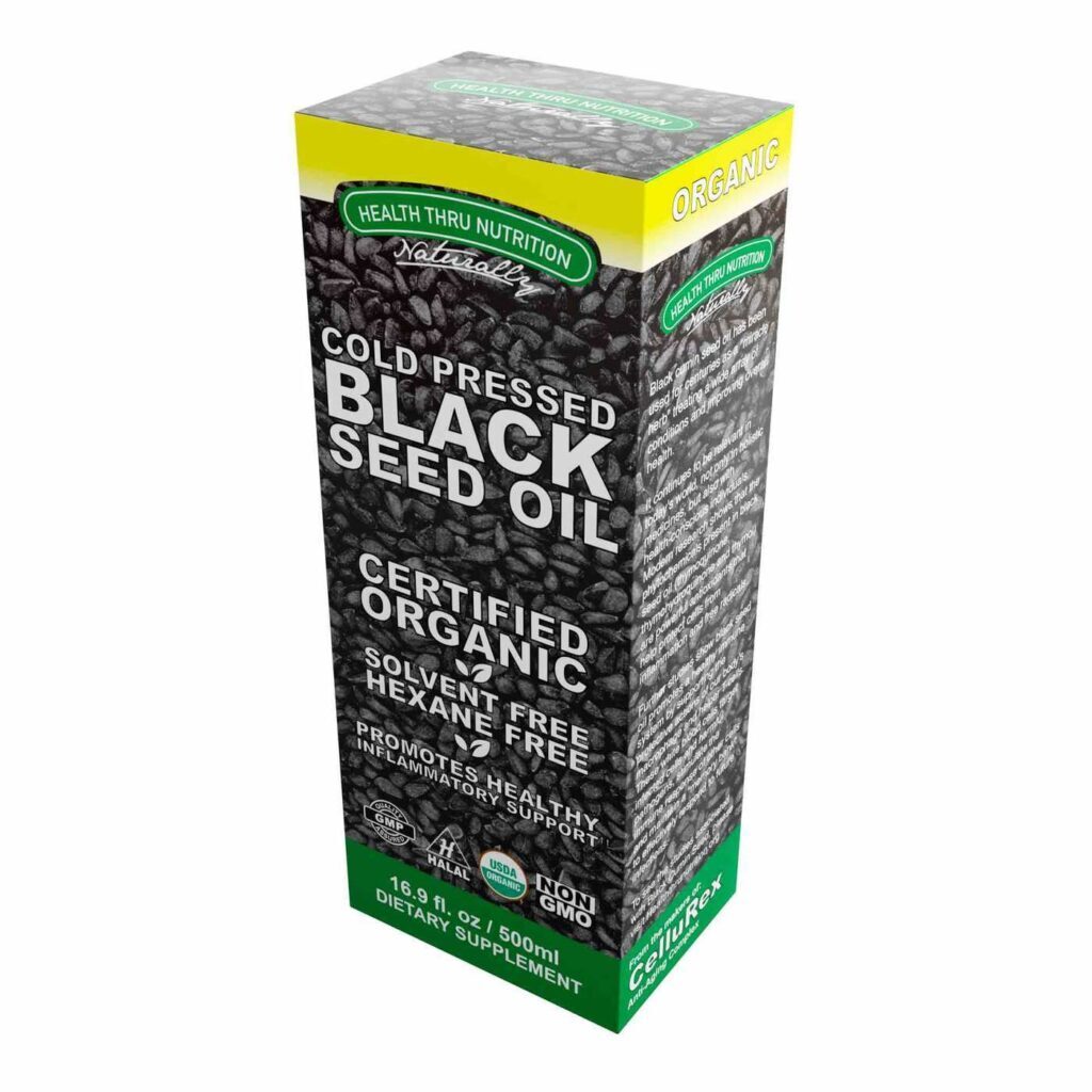 Óleo de Nigela Semente Health Thru Nutrition Líquido 500ml - Saúde e Bem-Estar - Imagem 2