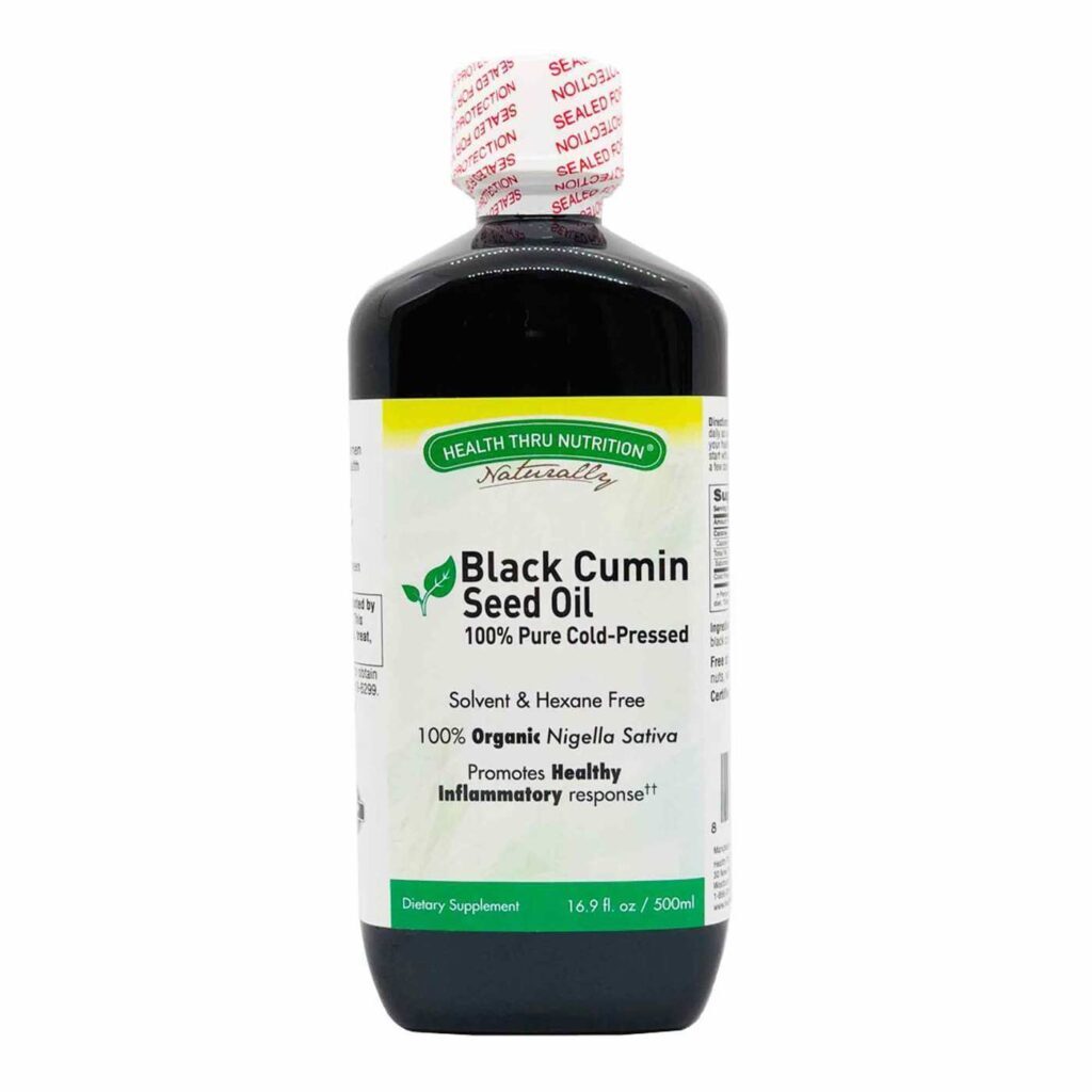 Óleo de Nigela Semente Health Thru Nutrition Líquido 500ml - Saúde e Bem-Estar - Imagem 3