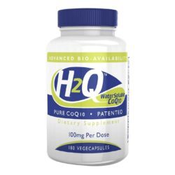 Health Thru Nutrition H2Q CoQ10 100mg – 180 Cápsulas Vegetarianas – Energia e Antioxidante