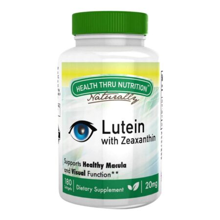 Health Thru Nutrition Lutein 20mg - 180 Mini Softgels