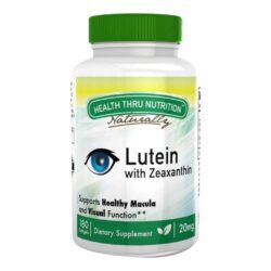 Health Thru Nutrition Luteína 20mg - 180 Mini Cápsulas Gelatinosas: Saúde Ocular e Bem-Estar Completo