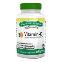 Vitamina C 500mg PureWay® C - Health Thru Nutrition - 60 Cápsulas Vegetarianas