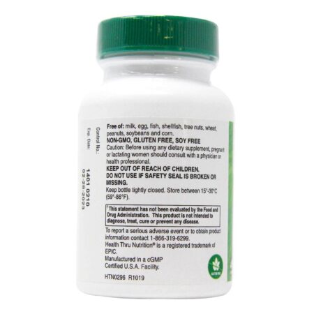 Health Thru Nutrition, Vitamina D3 10,000 IU - 120 Cápsulas em Gel - Image 3