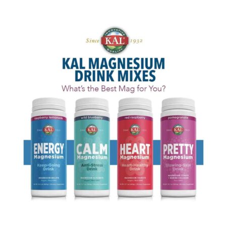 Kal Energy Magnesium Raspberry Lemonade - 14.3 oz (405g) - Image 4