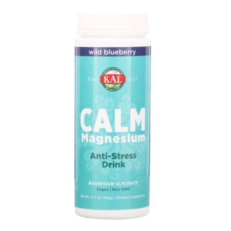 Kal, Calm Glicinato de Magnésio - Vegano e Sem OGM - 12.7 oz (360g)