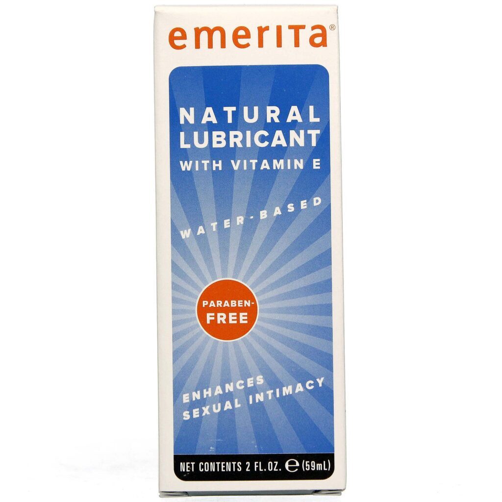 Emerita Lubrificante Natural Vitamina E - 59ml: Alívio e Hidratação Intensa