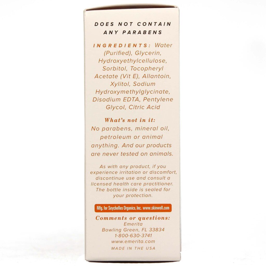 Emerita Lubrificante Natural Vitamina E - 59ml: Alívio e Hidratação Intensa - Imagem 2