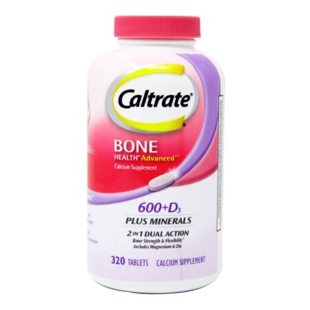 Caltrate 600+D3 Plus Minerals - 320 Tablets