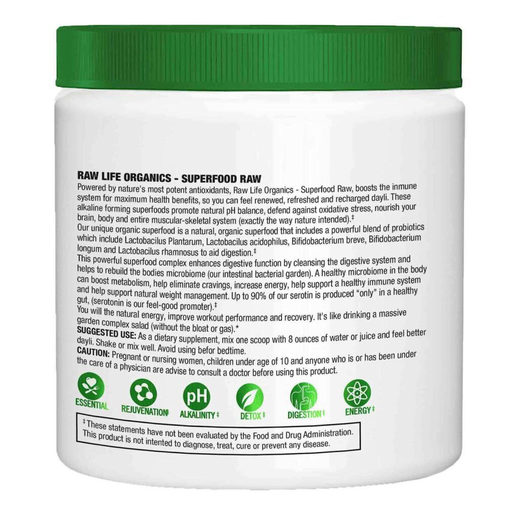 Rawlife Organics Suco Verde Mix 210g: Energia e Vitalidade Natural para Você - Imagem 2