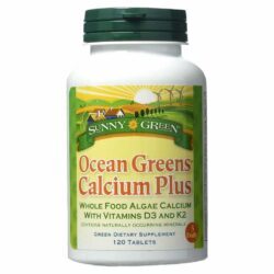 Sunny Green Oceano Verdes Cálcio Mais 120 Tabletes - Nutrição Completa Para Você
