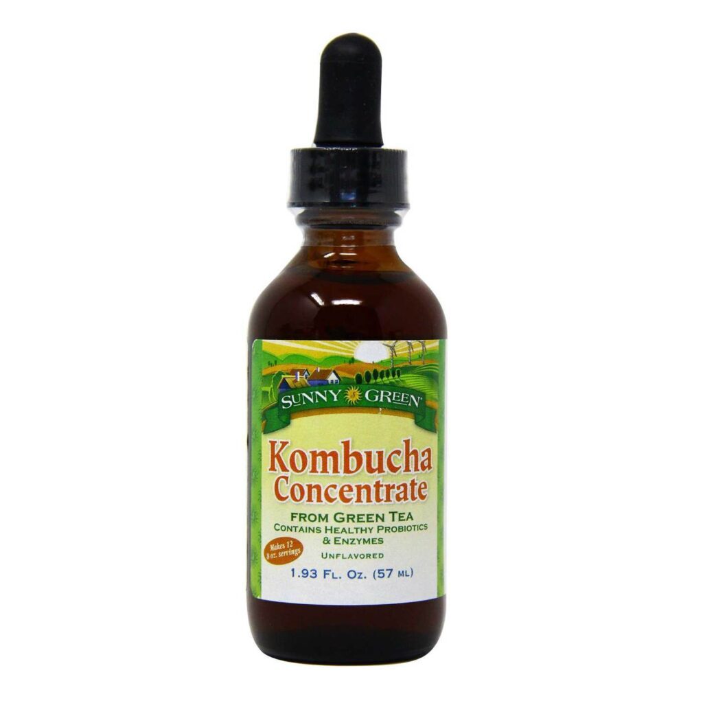 Sunny Green Concentrado de Kombucha 57mL - Bebida Fermentada Refrescante e Natural