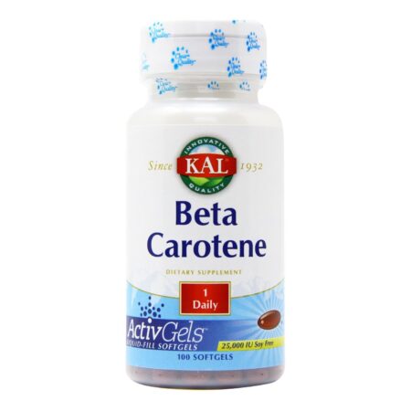 Kal, Beta Caroteno - 50 Cápsulas