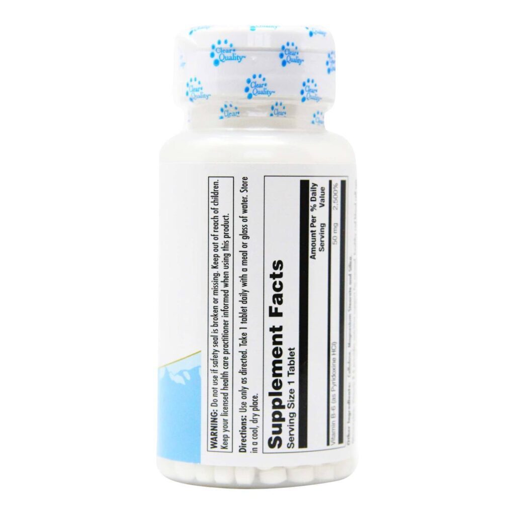 Kal B6 50 mg 120 Tabletes: Vitamina B6 Essencial para o Bem-Estar no Brasil - Imagem 2