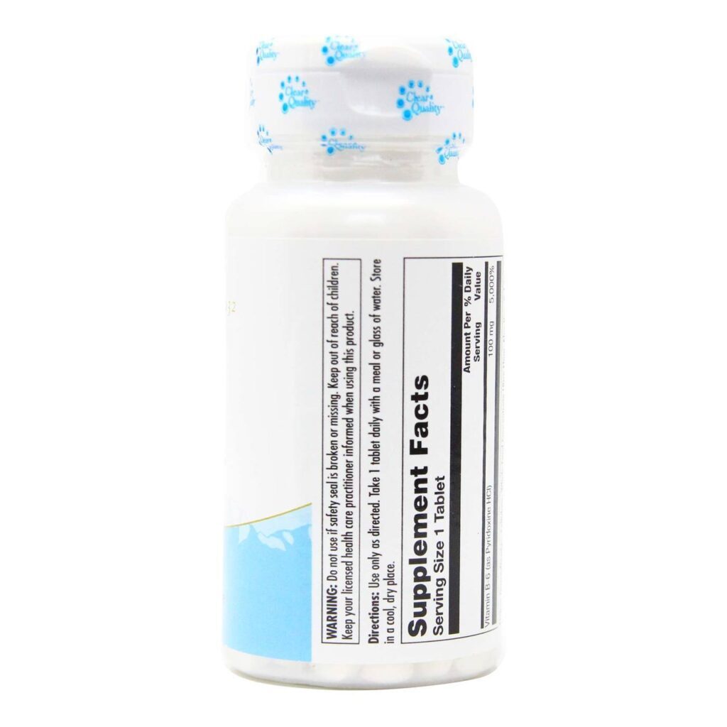 Kal Vitamina B6 100mg - 60 Tabletes: Energia e Bem-Estar para Sua Rotina - Imagem 2