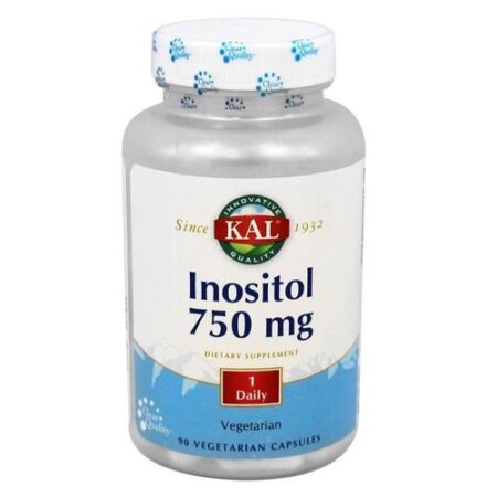 Kal, Inositol - 750 mg - 90 Cápsulas Vegetarianas