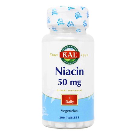 Kal, Niacina 50 mg - 200 Tabletes