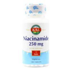 Kal Niacinamida 250 mg - 100 Tabletes: Sua Dose Diária de Bem-Estar