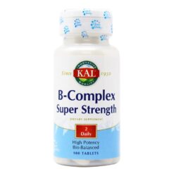 Kal Complexo B Super Forte 100 Tabletes: Energia e Bem-Estar para Você