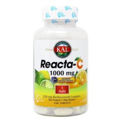 Kal Reacta-C® 1000 mg Vitamina C com Bioflavonóides - 120 Tabletes