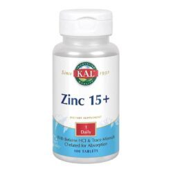 Kal Zinco Quelato 15mg + Zinco Quelato – 100 Tabletes: Saúde e Imunidade para Você
