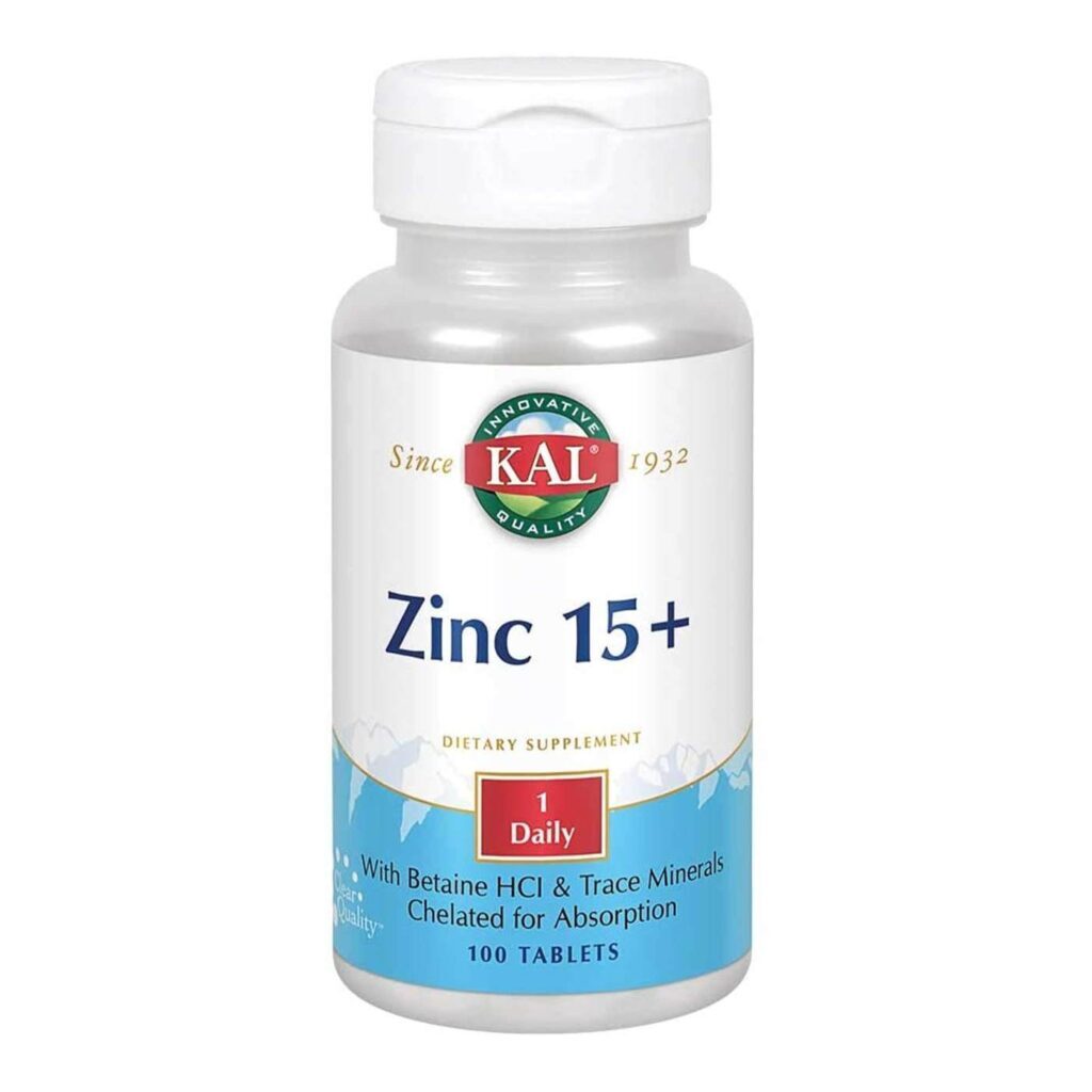 Kal Zinco Quelato 15mg + Zinco Quelato - 100 Tabletes: Saúde e Imunidade para Você