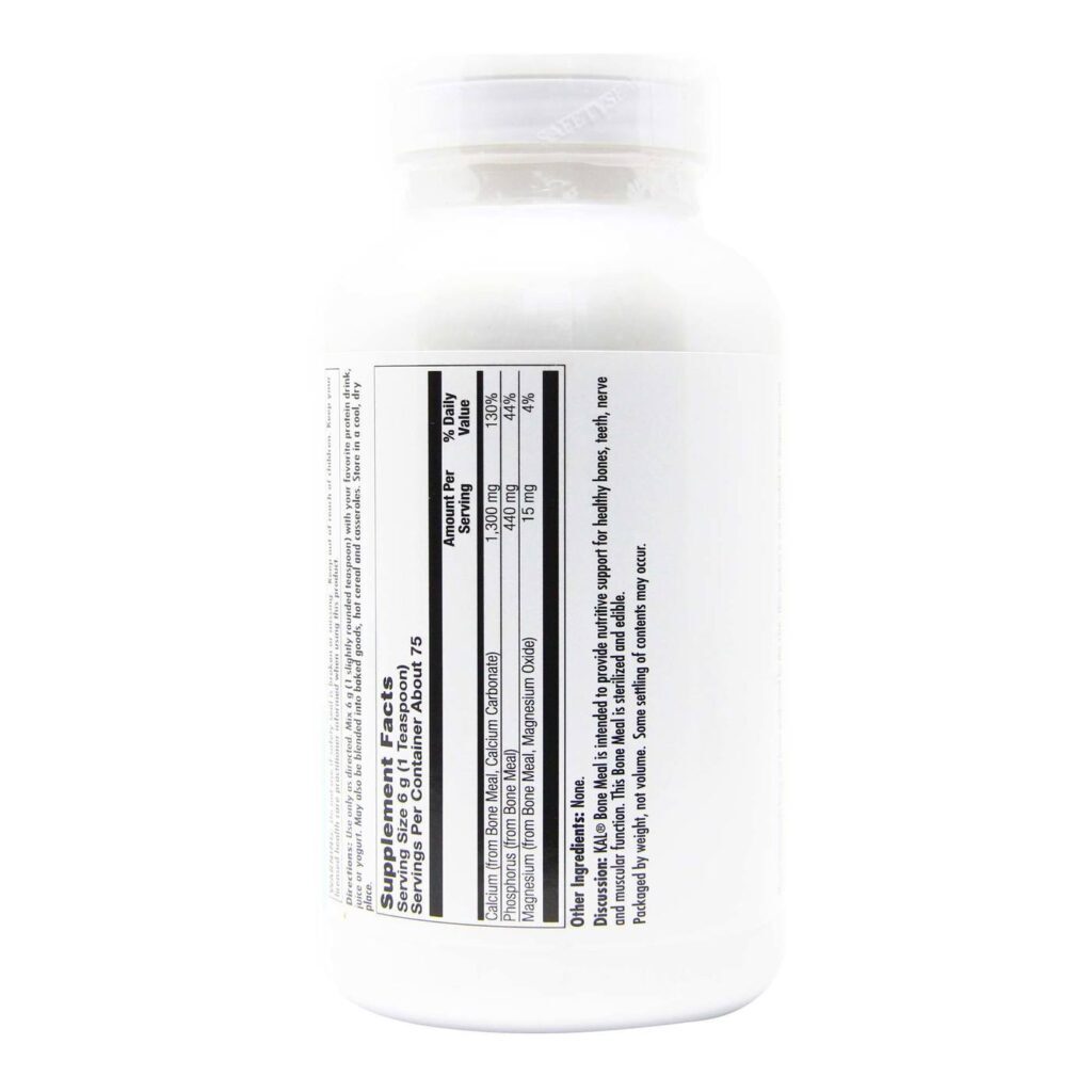 Kal Nutrição Óssea 454g: Fortaleça Seus Ossos com Essenciais Vitaminas e Minerais - Imagem 3