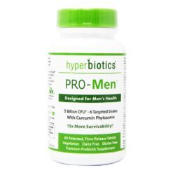 Hyperbiotics PRO-Men: 60 Cápsulas de Liberação Prolongada para Saúde Masculina