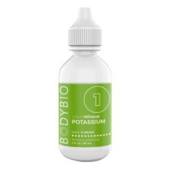 BodyBio Liquid Mineral 1 - Potássio 60 ml: Essencial para o Corpo Humano