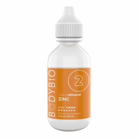 BodyBio, Mineral Líquido 2 - Zinco - 60 ml