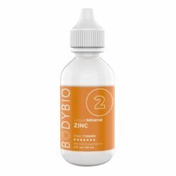 BodyBio Mineral Líquido 2 Zinco 60ml: Saúde Imunológica e Bem-Estar
