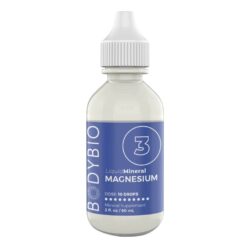 BodyBio Liquid Mineral 3 - Magnésio 60 ml: Saúde e Vitalidade Essenciais para Você