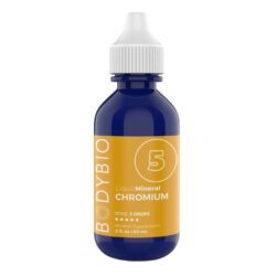 BodyBio Liquid Mineral 5 - Cromo 60 ml: Essencial para o Metabolismo e Bem-Estar