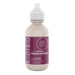 BodyBio Liquid Mineral 6 - Manganês 60 ml: Essencial para Sua Saúde e Vitalidade