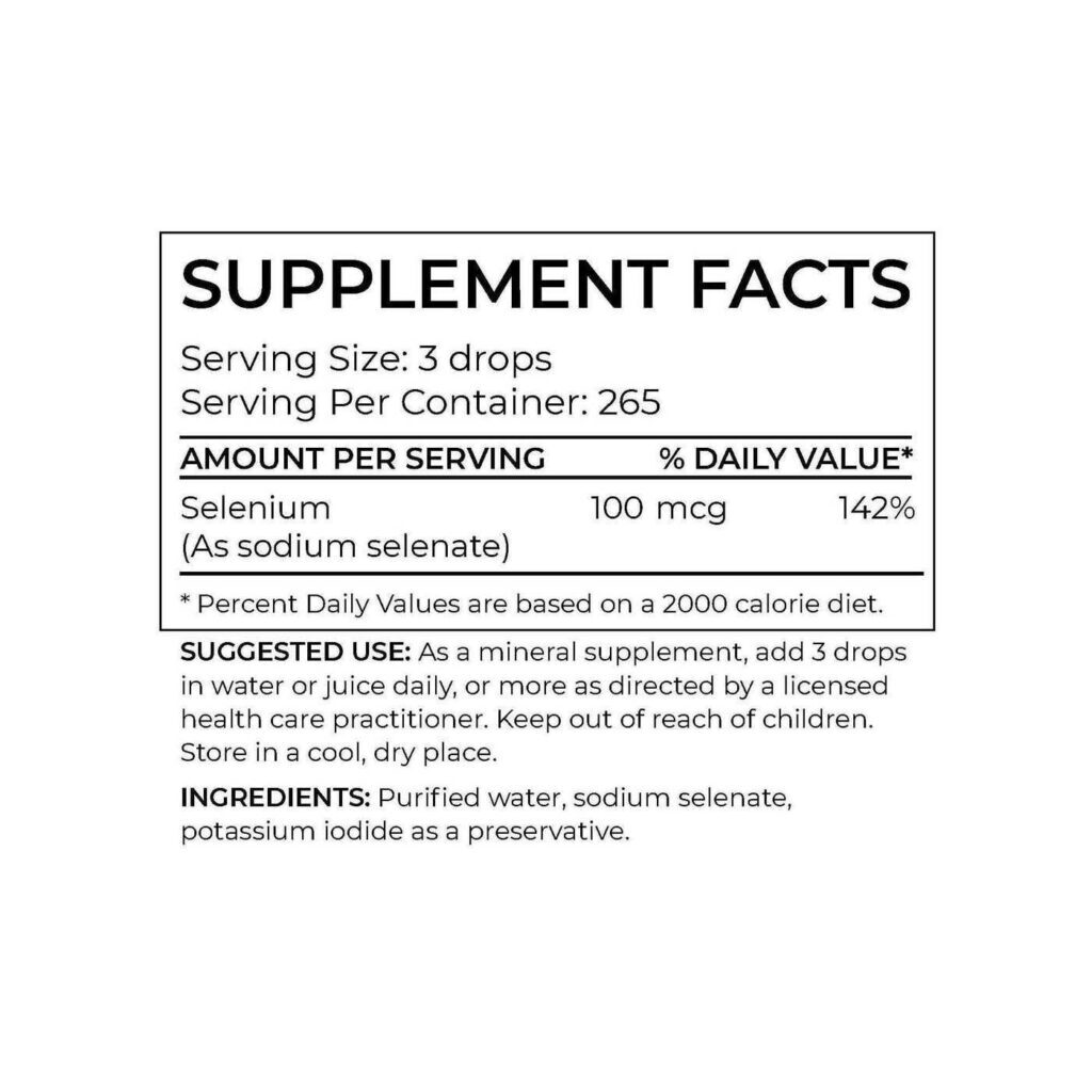 BodyBio Liquid Mineral 8 - Selênio 60 ml: Essencial para Defesas e Vitalidade no Brasil - Imagem 2