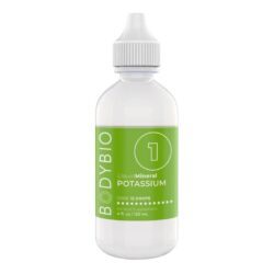 BodyBio Liquid Mineral 1 Potássio 120ml: Eletrólito Essencial para Sua Saúde