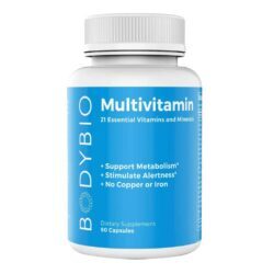 BodyBio Multivitamínico - 90 Cápsulas: Energia e Saúde Completa para o Seu Dia