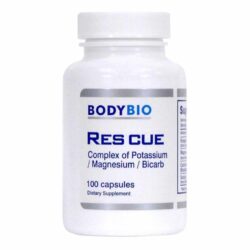 BodyBio ResCue 100 Cápsulas: Fórmula Essencial para o Bem-Estar no Brasil