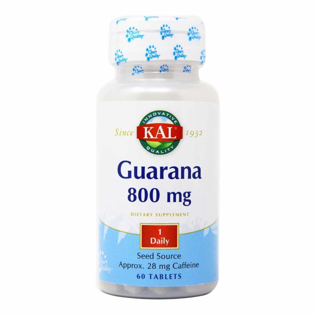 Kal Guaraná 800 mg - Energia e Foco com 60 Tabletes no Brasil