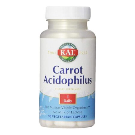 Kal, Acidophilus - Cenoura - 90 Cápsulas