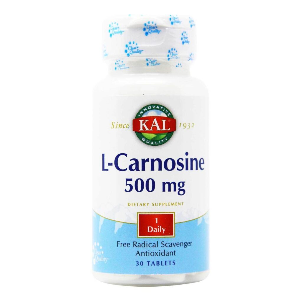 Kal L-Carnosina 500 mg 30 Tabletes: Energia e Bem-Estar para o Seu Dia a Dia