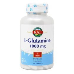 Kal L-Glutamina 1000 mg 100 Tabletes: Energia e Recuperação Muscular no Brasil