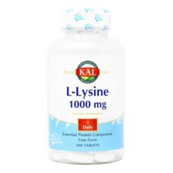 Kal L-Lisina 1000 mg - 100 Comprimidos: Saúde e Bem-Estar para o Seu Dia a Dia