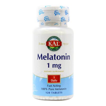 Kal, Melatonina 1 mg - 120 Tabletes