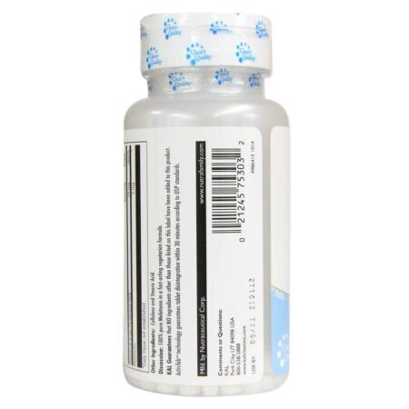 Kal Melatonina 3 mg - 60 Comprimidos: Sono Reparador e Bem-Estar Natural - Imagem 4