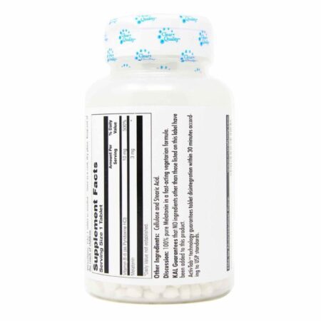 Kal Melatonina 3mg - 120 Tabletes: Sono Reparador e Bem-Estar Noturno - Imagem 3
