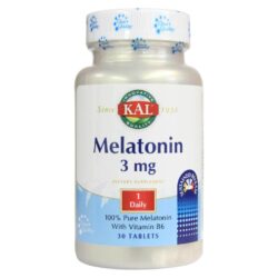 Kal Melatonina 3mg Libertação Prolongada - Repouso Profundo com 30 Tabletes
