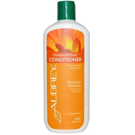 Aubrey Organics, Condicionador Hidratação Intensiva, Madressilva Rosa - 325 ml (11 fl oz)