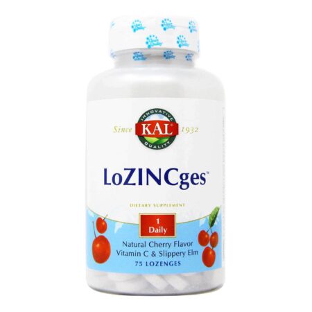 Kal, LoZINCges™ Cereja - 75 Pastilhas