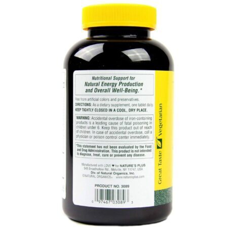 Nature's Plus Multivitamínico Mastigável para Adultos - 180 Comprimidos: Energia e Bem-Estar Diário - Imagem 3