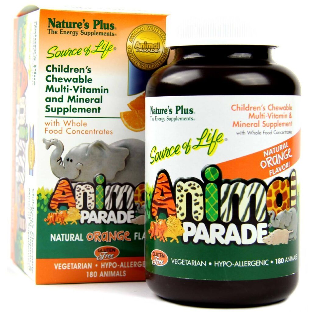Nature's Plus Animal Parade® Multivitamínico Infantil 180 Comprimidos Mastigáveis - Imagem 4